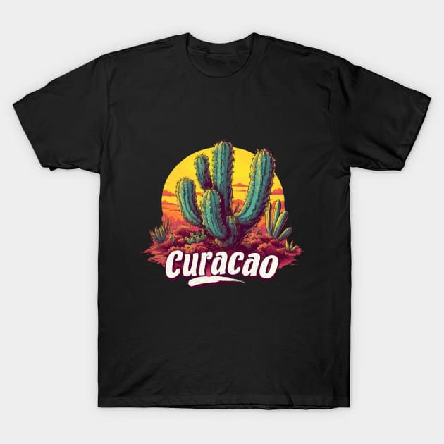 Curacao Design T-Shirt by VelvetRoom